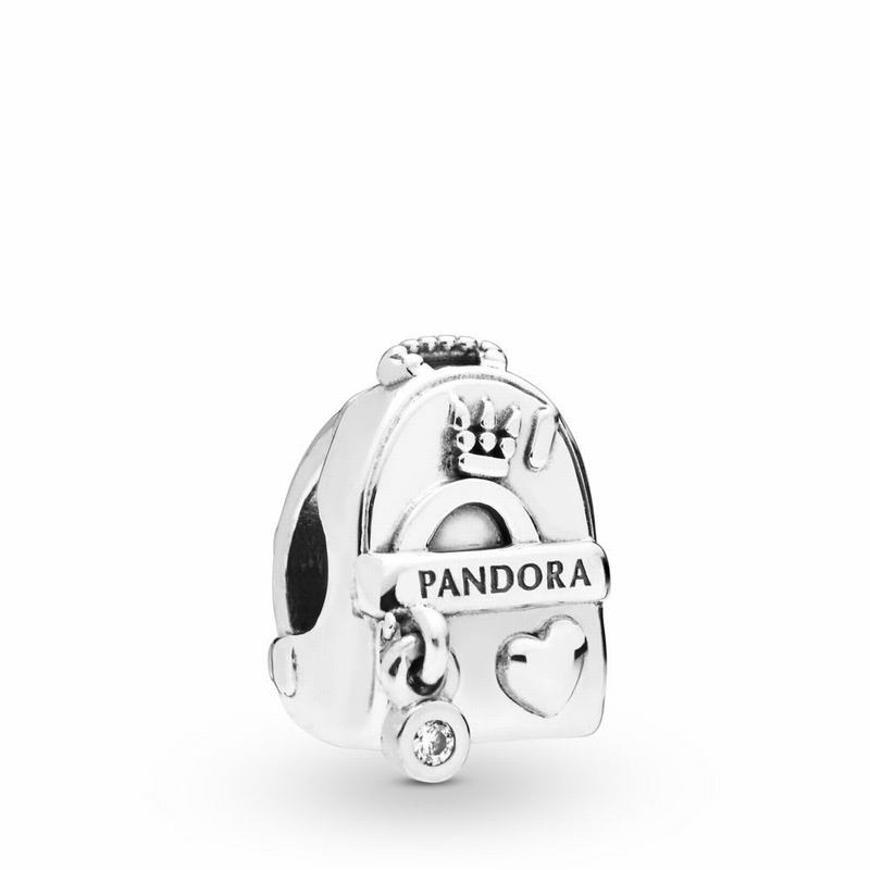 Pandora Australia Adventure Bag Charm - Sterling Silver | JDZHUR846